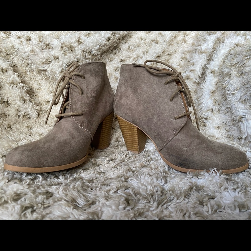 Tan Booties